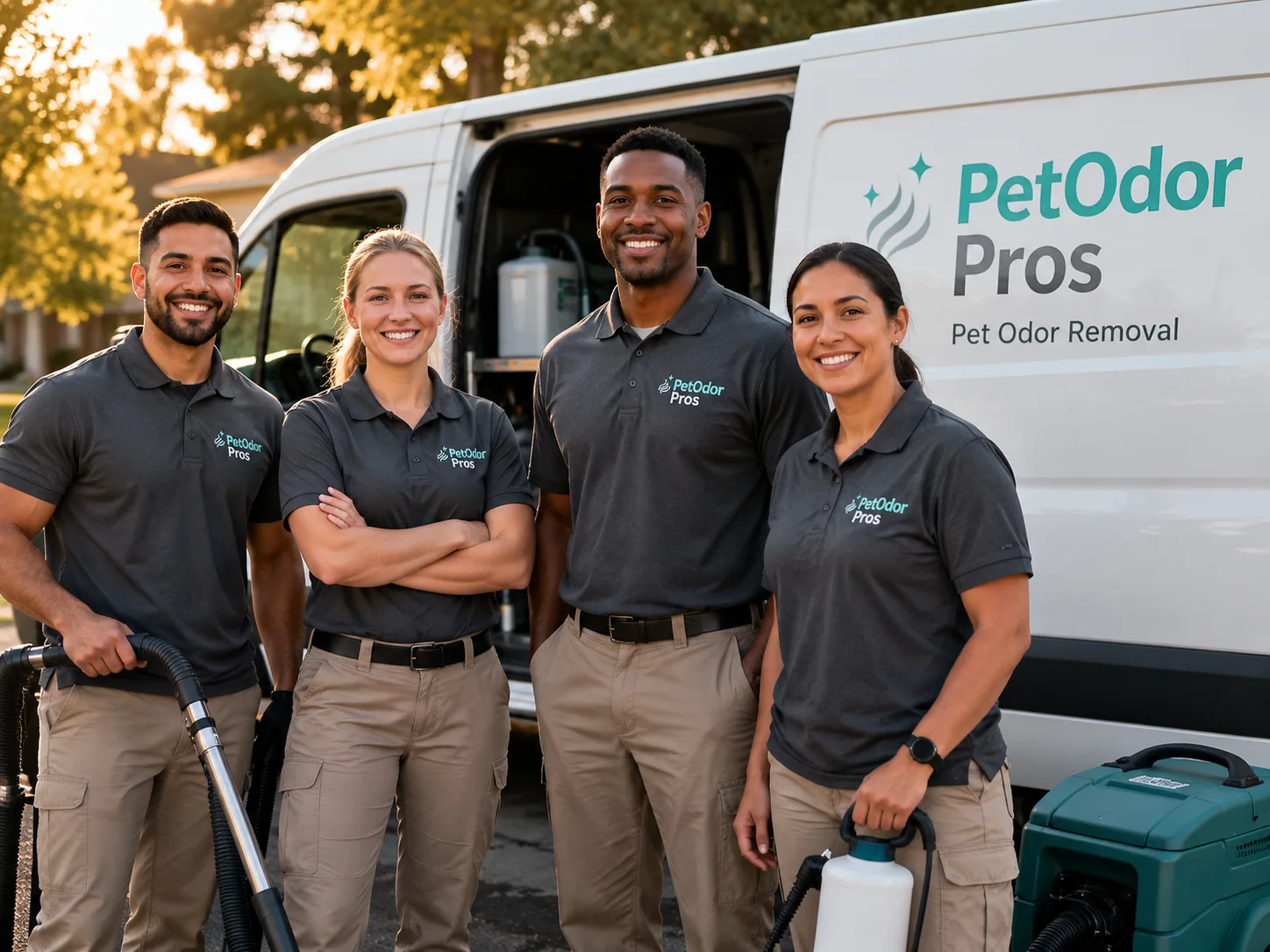 Pet Odor Removal team serving Mansfield, OH